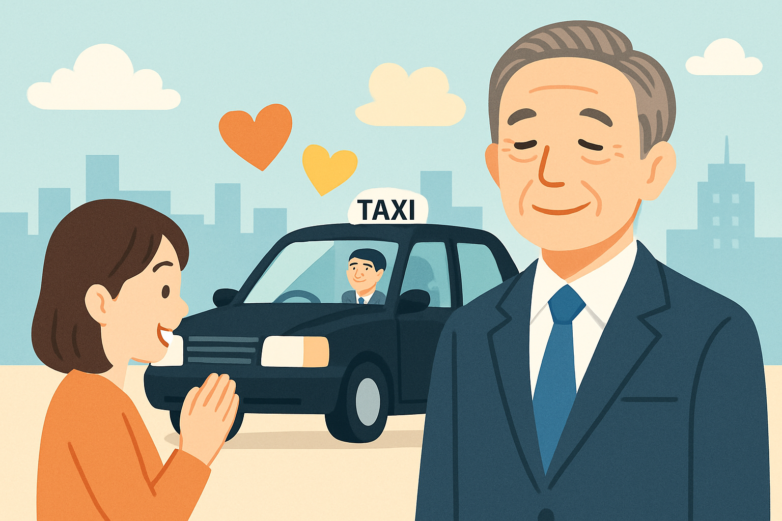 感動のサービスと幸せのサービス